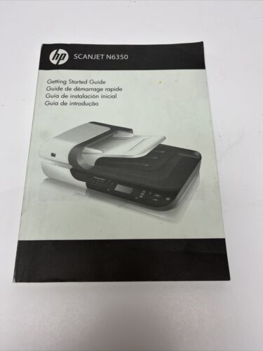 HP Scanjet N6350 Getting Started Guide 2009
