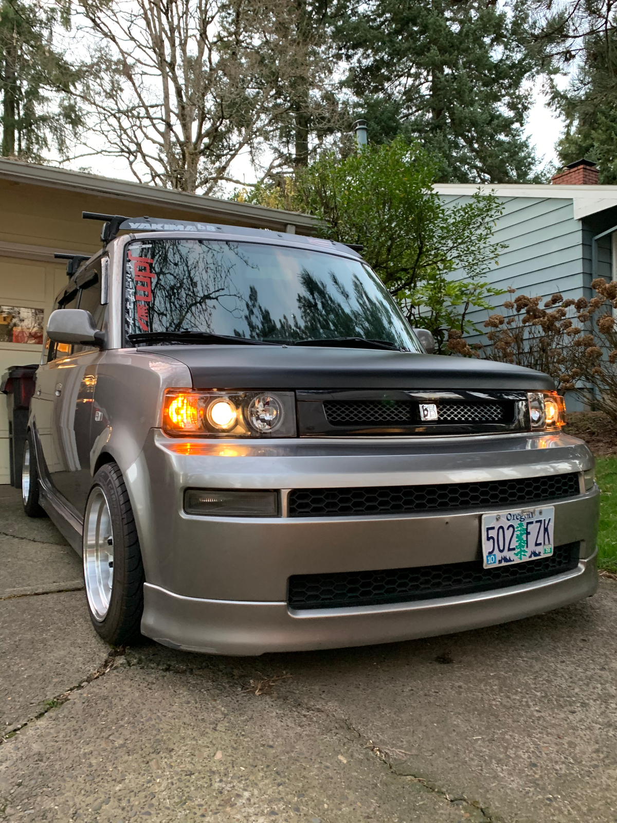 Black 2004 2005 2006 Scion Xb LED Halo Projector Headlights Headlamps