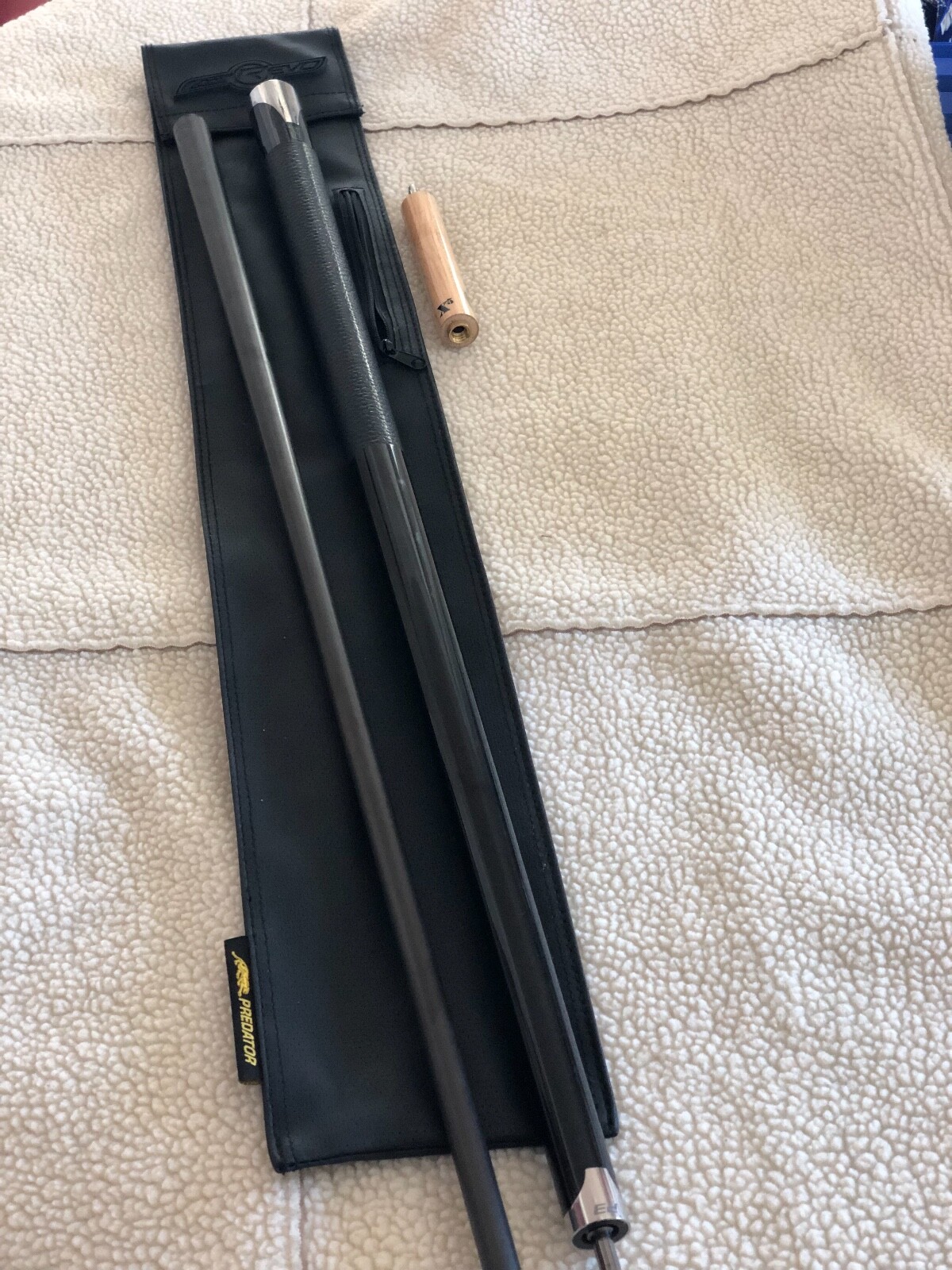 Predator P3 Revo Shaft 12.4  Black wrapped, Carbon Fiber Uni-Loc