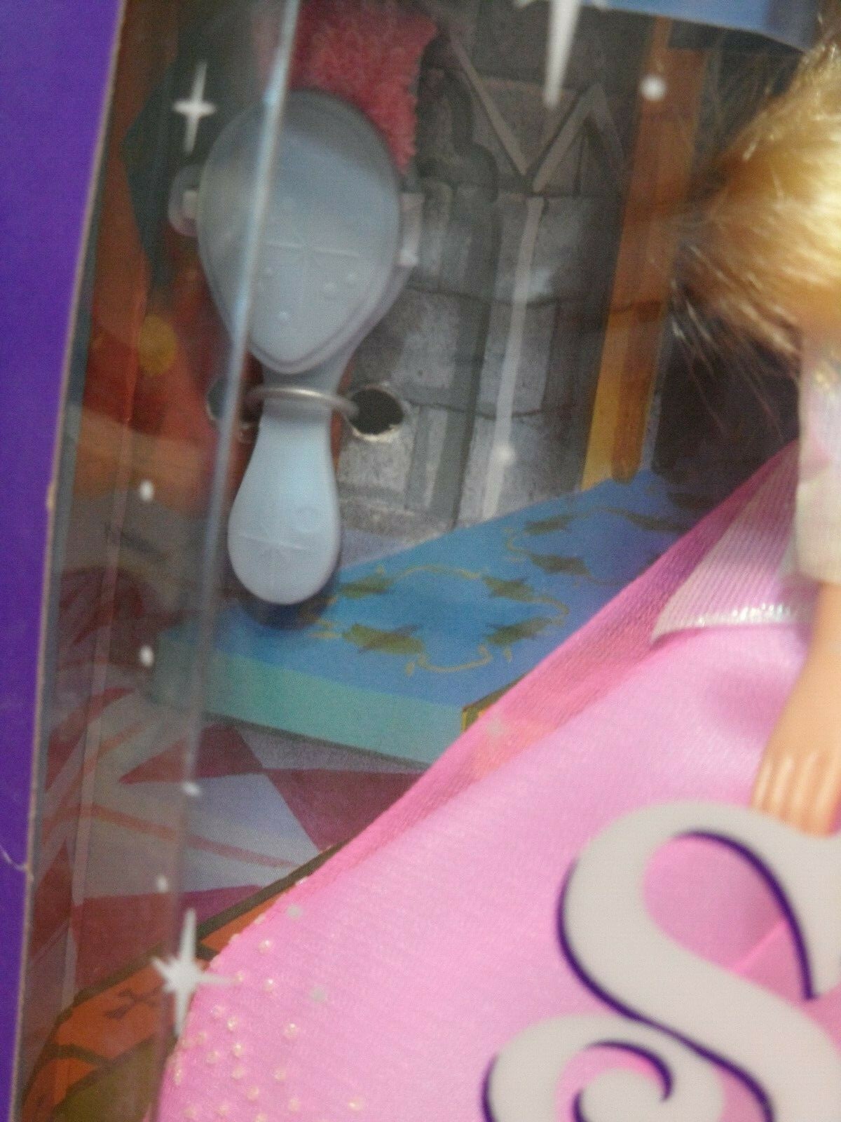 Vintage Disney's Sleeping Beauty Mattel Doll Magic Eyes Reversible Dress New