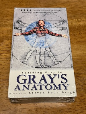 Spalding Gray in Gray's Anatomy - Bait and Switch - 1997 - VHS