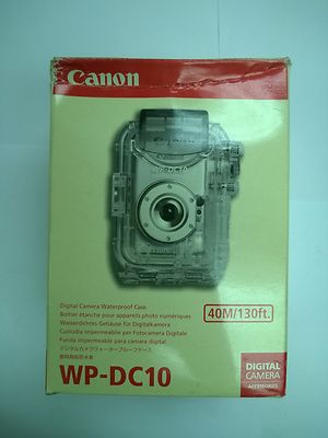 Canon WP-DC10 Waterproof Case underwater 40m for PowerShot