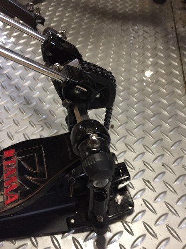 Tama Power Glide Limited Edition Double Bass Pedal Black & Red Good Condition