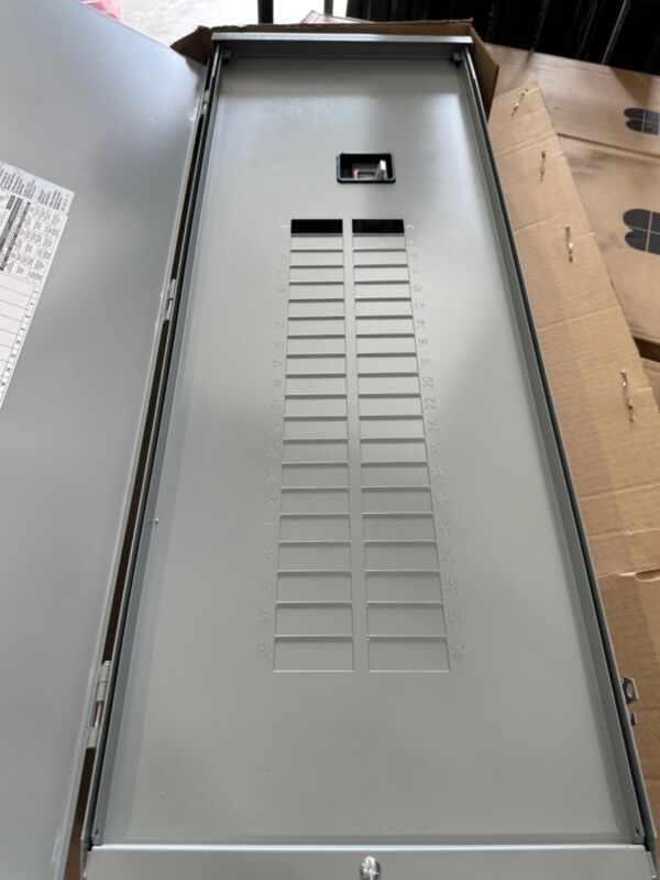 150 Amp Main Breaker 3r 40 Space Thql 240v/120v Panelboard Panel Load Center