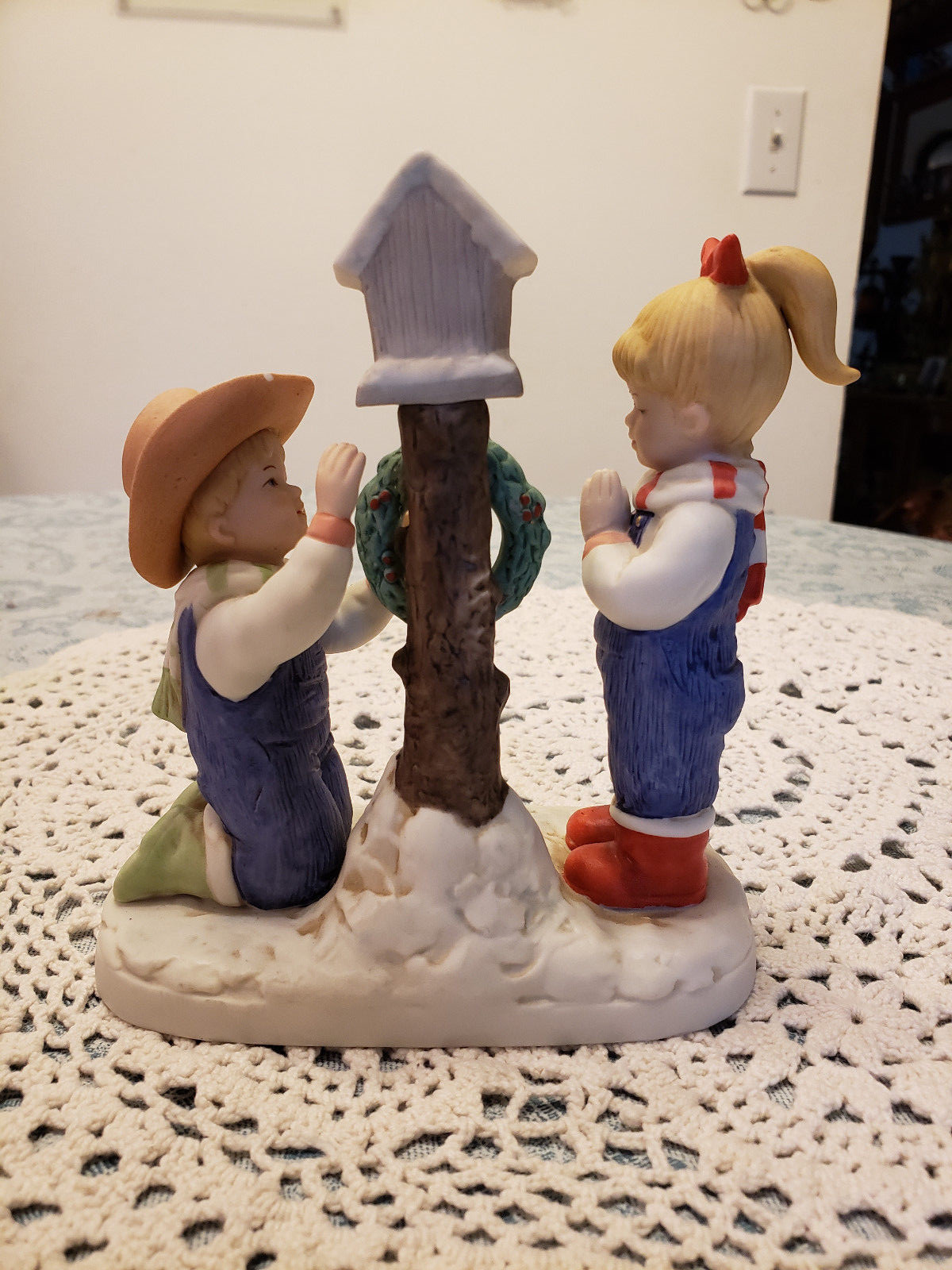 Denim Day's A Child is Born  Debby & Danny Home Interiors Figurine