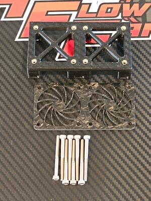 40mm DUAL COOLING Fan Mount CASTLE 1717 HOBBYWING 1650KV 48MM RC MOTOR 1/8