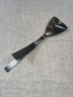 MCM Vintage Arthur Salm AS Japan Saxon 1966 Stainless Salad Serving Tongs