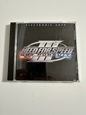 Need for Speed III: 3 Hot Pursuit PC Video Game CD-ROM EA Games Vintage
