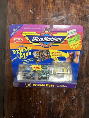 Micro Machines Secret Scenes Inside Private Eyes Collection