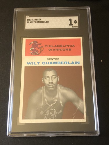 1961-61 Fleer Wilt Chamberlain #8 Rookie SGC 1 | eBay