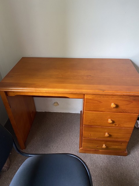 Student office Pine Desk Desks Gumtree Australia Nedlands Area 