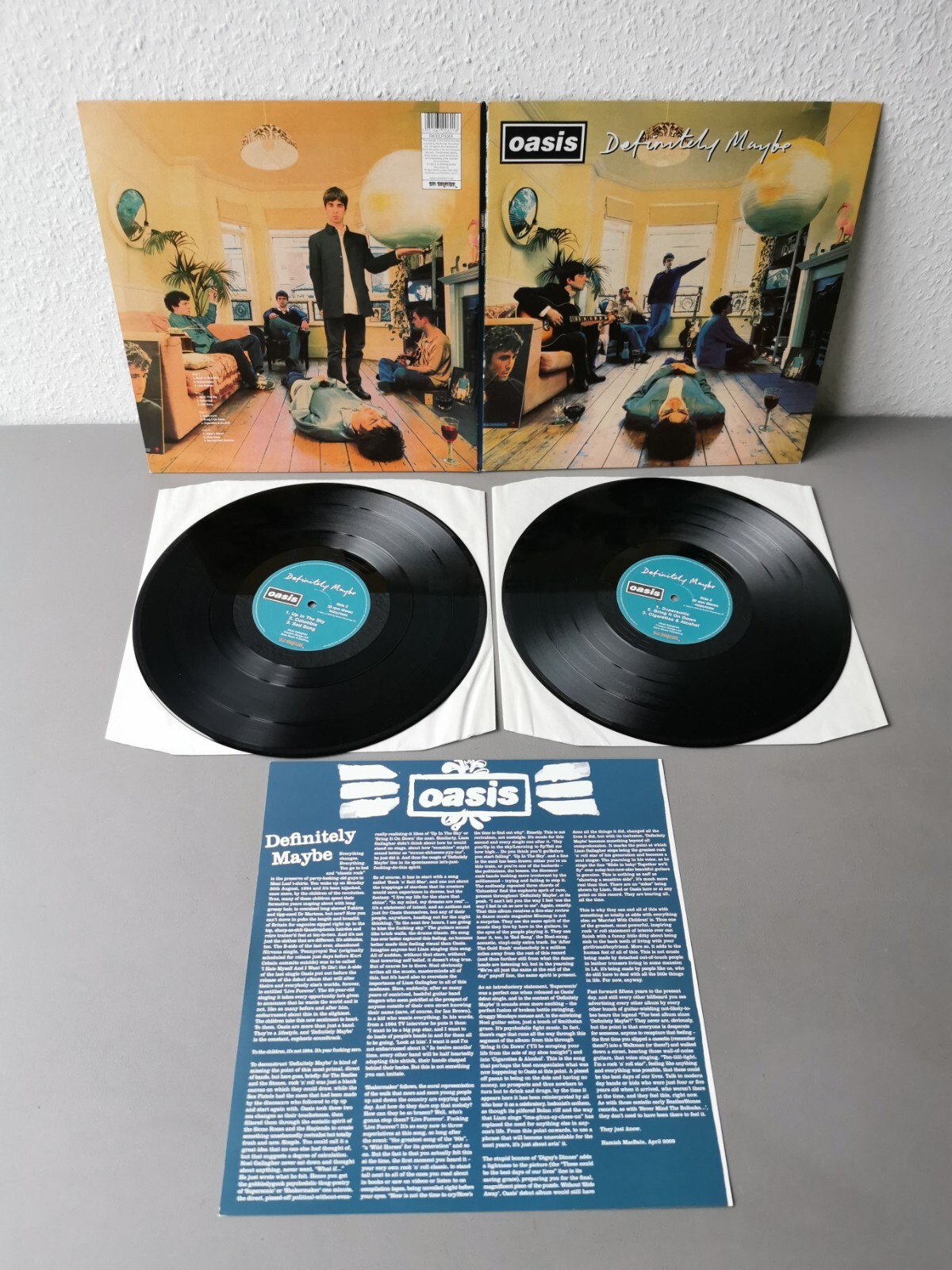 ★OASIS★Dreams In A Record Machine★LP Oasis - Dreams in a Record Machine - rare limited MARBLED