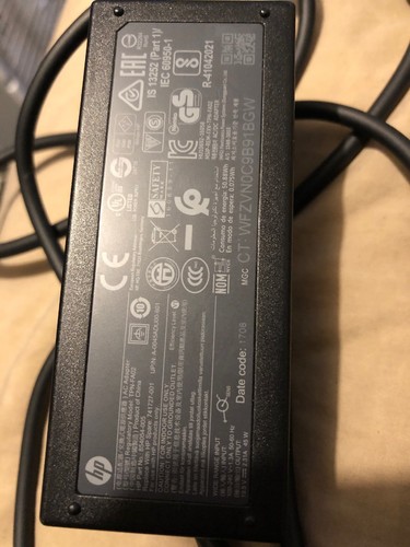Genuine HP Laptop Charger AC Power Adapter 854054-005 741727-001 19.5V 2.31A 45W