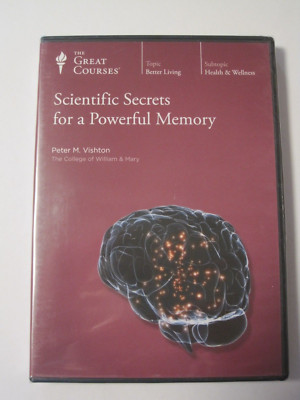 The Great Courses Scientific Secrets for a Powerful Memory DVD