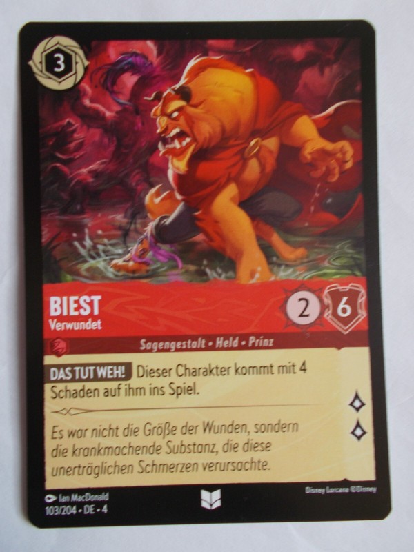 Disney Lorcana Karte Ursulas RÃ¼Ckkehr 103/204 Biest