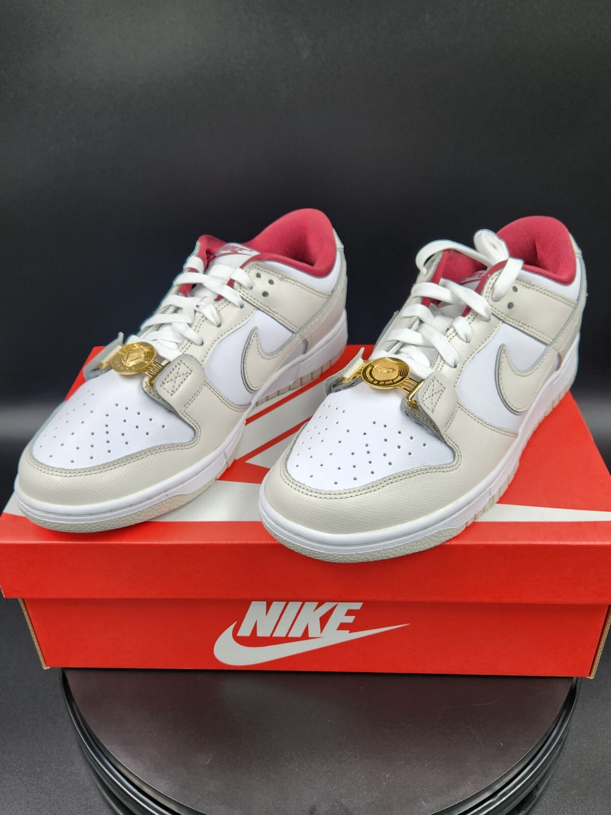Nike Dunk Low SE Just Do It White Phantom (Women's) 9W | eBay