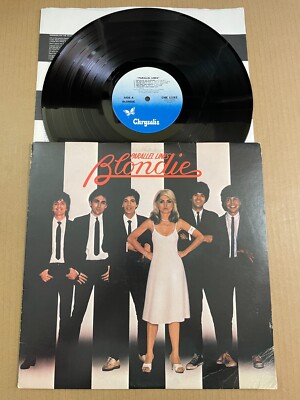 BLONDIE Parallel Lines LP Chrysalis CHE 1192 EX/VG