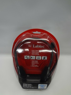 Labtec Axis-342 Stereo Headset w/ Microphone *New Unused*