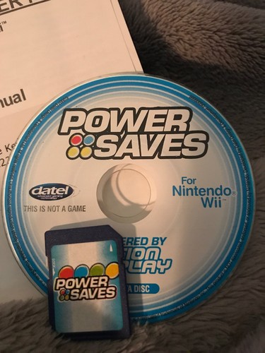 Datel Power Saves For Nintendo WIi With 512MB Gaming Grade SD Card
