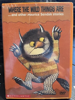 BRAND NEW SEALED WHERE THE WILD THINGS ARE DVD SCHOLASTIC FREE SHIPPING