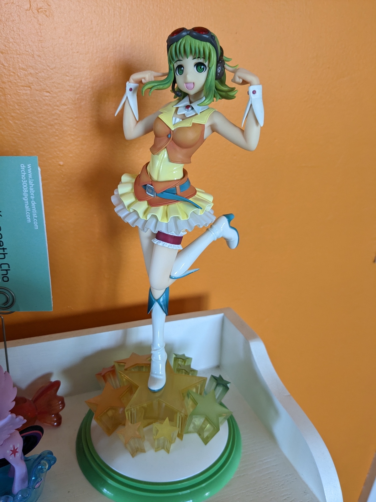 Vocaloid 2 series Megpoid GUMI 1/8 Scale Model PVC Painted Vocaloid 2 series Megpoid GUMI 1/8 Scale Model PVC Painted