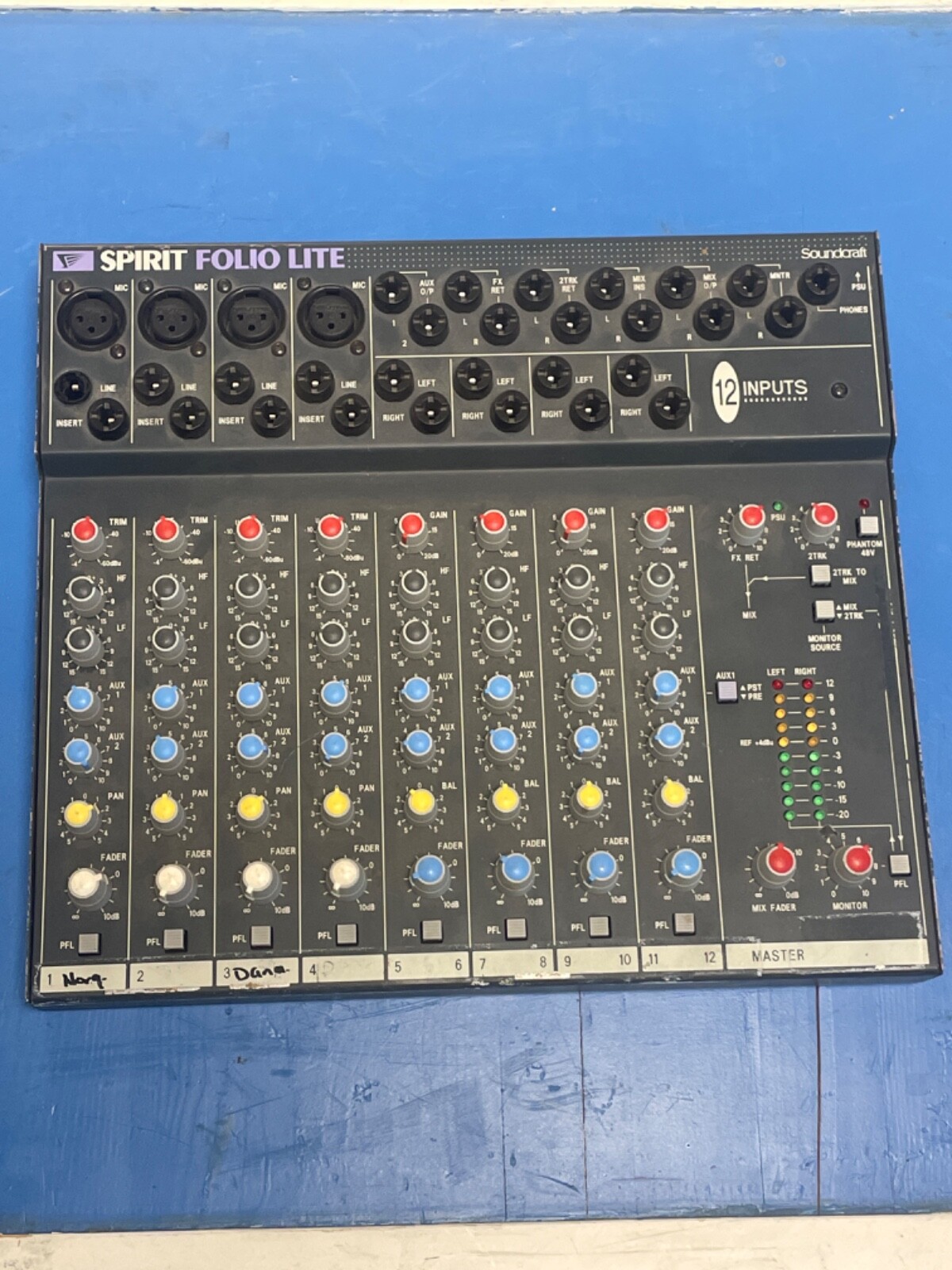 Yahoo!オークション - 中古 Soundcraft Spirit Folio SX アナログミキ