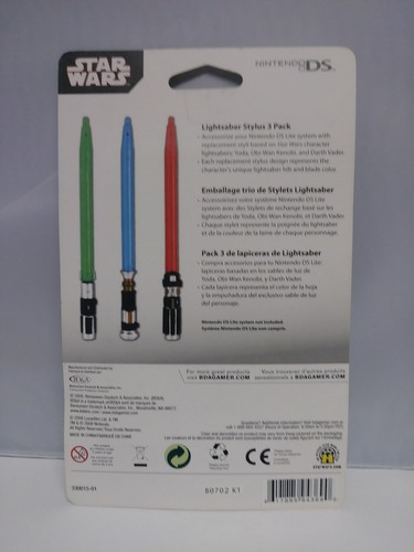 Star Wars Lightsaber Stylus for Nintendo DS Very Cool!!! Brand New In Package
