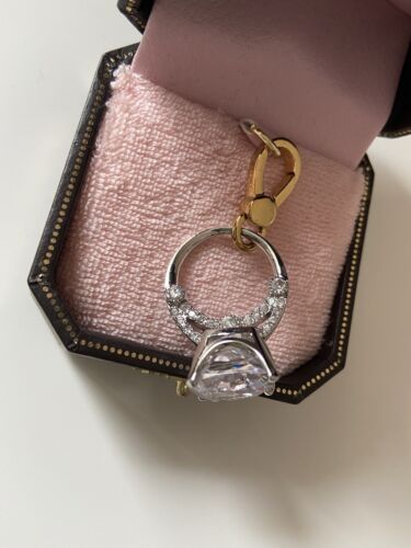 Ultra Rare Authentic Juicy Couture Charm 2 pcs BFF Broken Heart Gold Tone  EUC | eBay