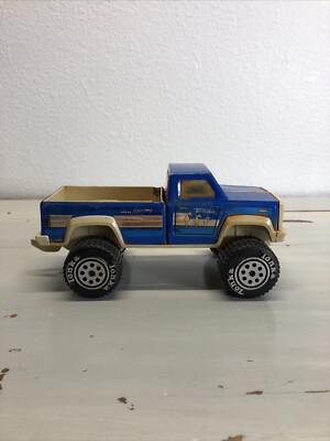 Vintage Collectible Tonka Sea Knight Toy Pickup Truck Pressed Steel Body Blue