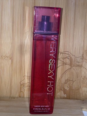 VERY SEXY HOT BY VICTORIA'S SECRET SHEER SEXY MIST SPRAY 8.4 Oz Slightly Low Fil