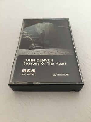John Denver Seasons of the Heart Cassette Tape RCA AFK1-4256