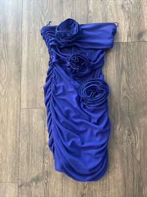 Women s royal blue Zara dress size medium $69.99