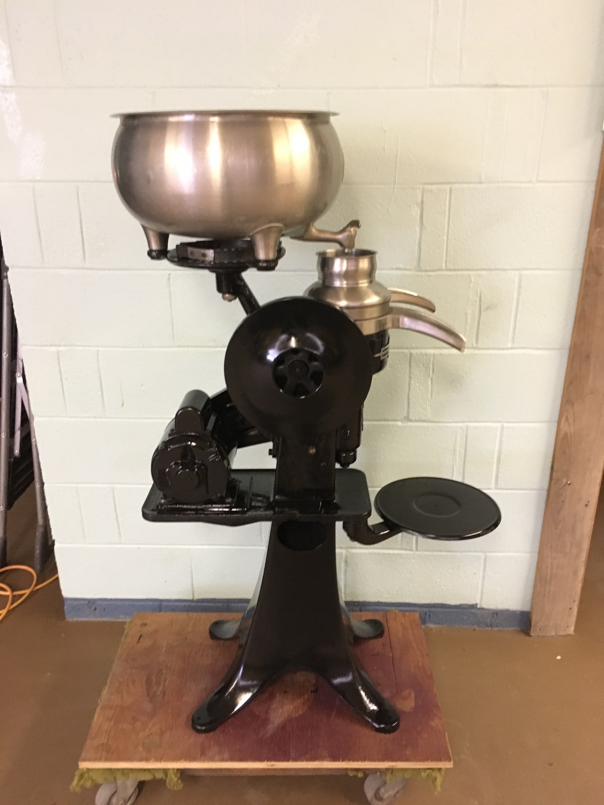 518 Delaval Cream Separator Stainless Steel Working