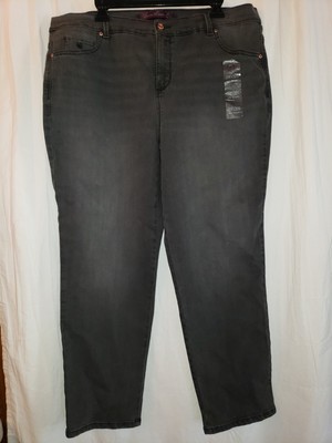 Gloria Vanderbilt Amanda 16w Short Black Pants
