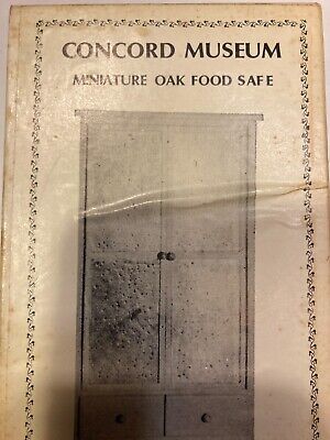 CONCORD DOLLHOUSE ''MUSEUM QUALITY'' OAK FOOD SAFE #4128, M/OB, NICE!