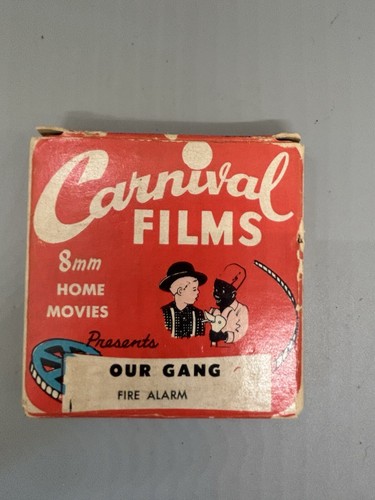 Vintage Carnival Films 8mm Our GangFire Alarm- Short Film in Original Packaging