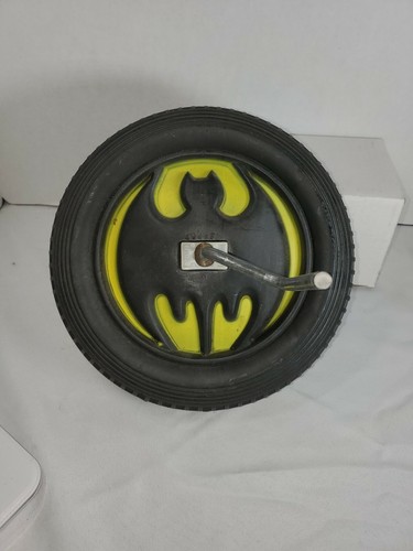 1970s Vintage Empire plastic batman batcycle wheel part rare 