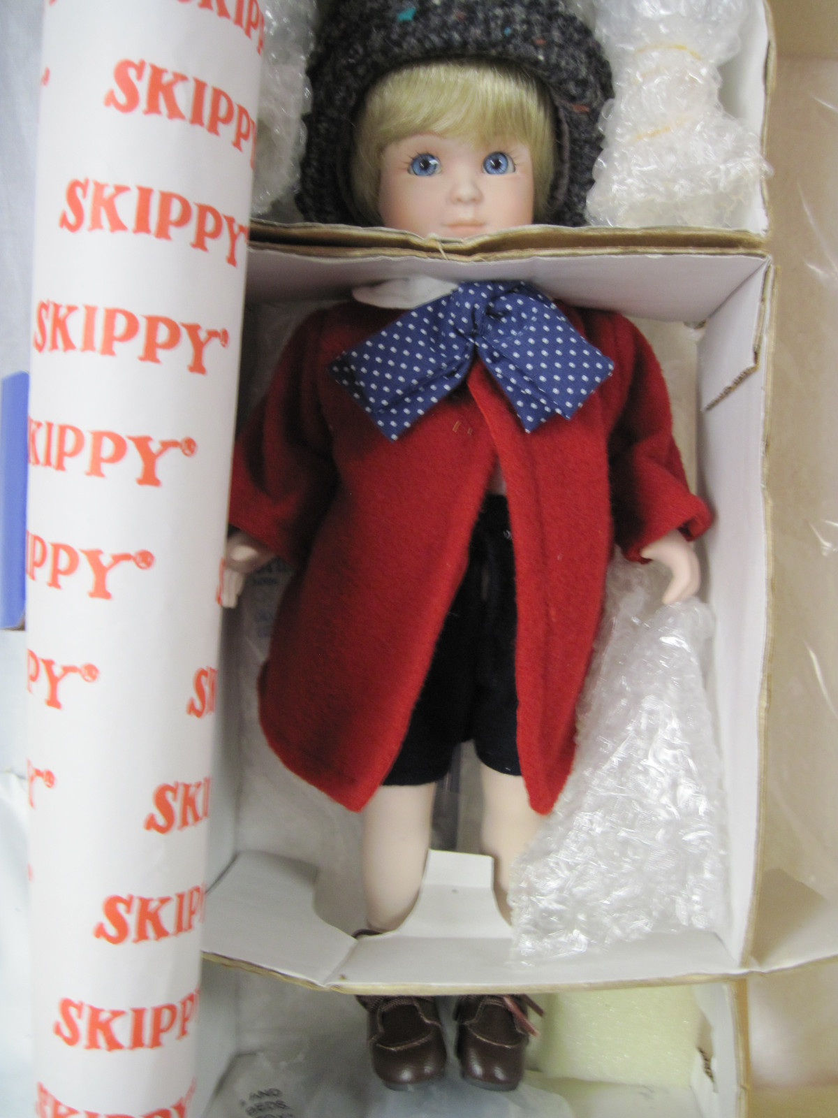 NIB Skippy All American Boy 75th Anniversary Doll Limited Edition with COA 12
