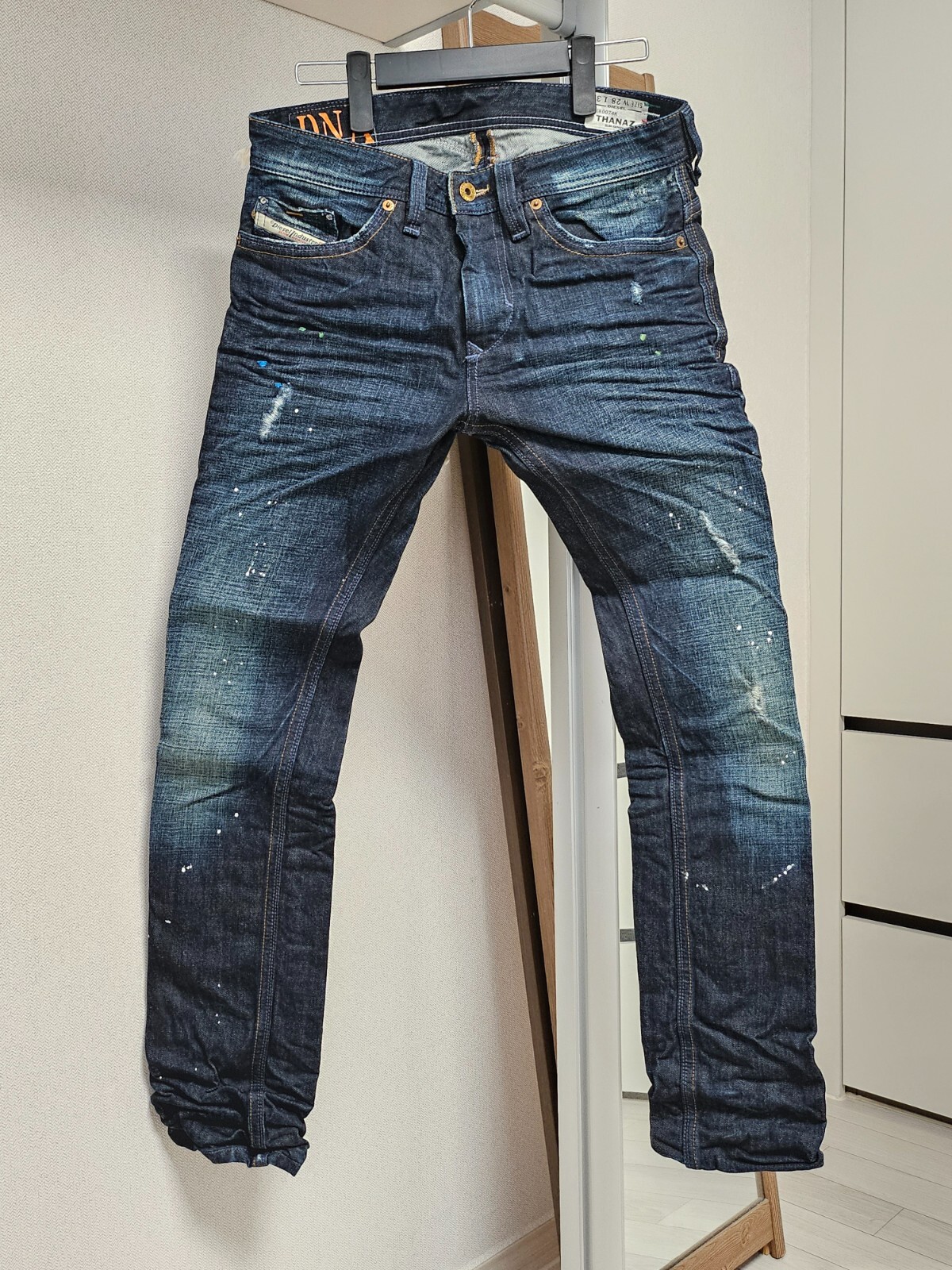 即決 DIESEL ディーゼル THANAZ タナズ タナス W32 ビックサイズ 