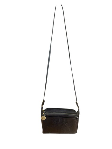 Brahmin vintage black leather purse Shoulder Bag Crossbody