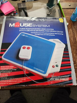 Socrates Vtech Game System Mousepad W/Box 1988