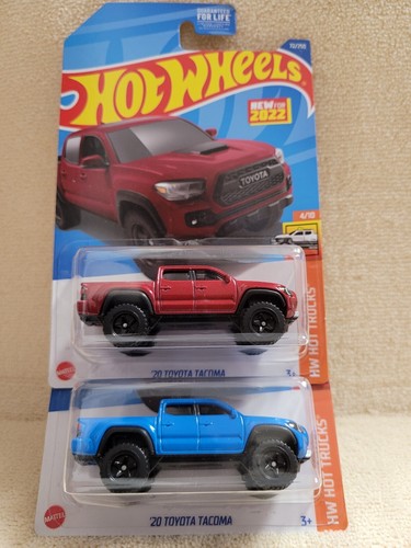 2022 Hot Wheels '20 TOYOTA TACOMA from HW HOT TRUCKS 1 Red