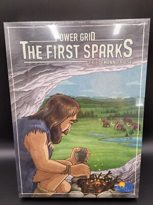Power Grid The First Sparks Boardgame Rio Grande Strategy SEALED NOS