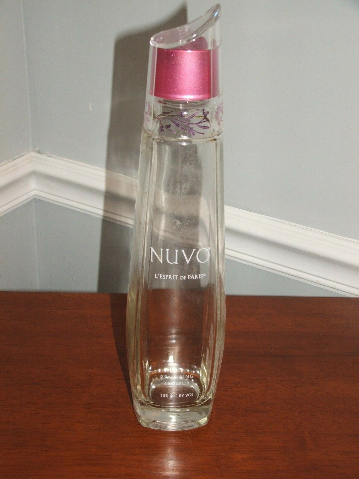 NUVO SPARKLING LIQUEUR EMPTY 750ML DECORATIVE Bottle | eBay