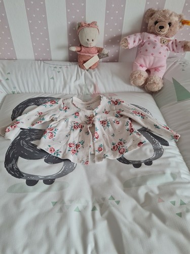 Strickjacke Baby Rosen Mädchen Gr. 56 H&M