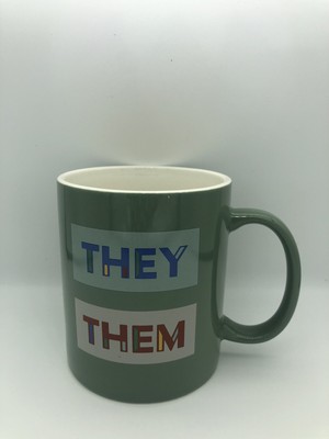 They / Them Preferred Gender Pronouns Coffee Mug