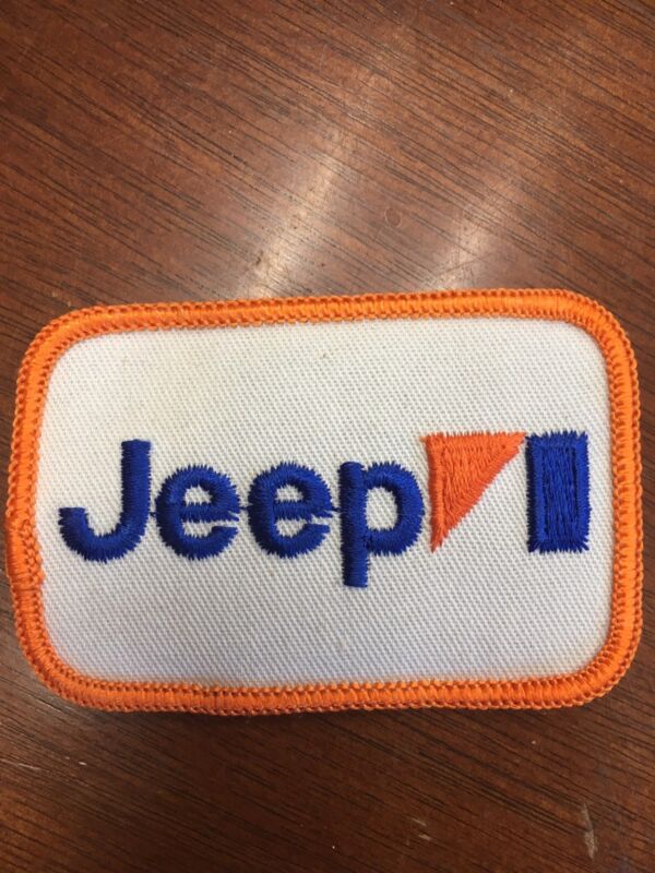 New!! Rare Vintage Jeep Patch 3”x2” Over 25 Yrs Old Sew Or Iron On