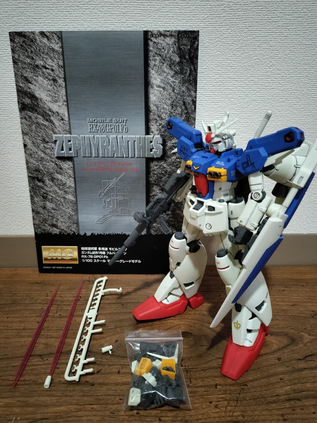 キャラホビ☆1/100 GMG HYPER ZETA 藤田一己版本 Z FULLKIT