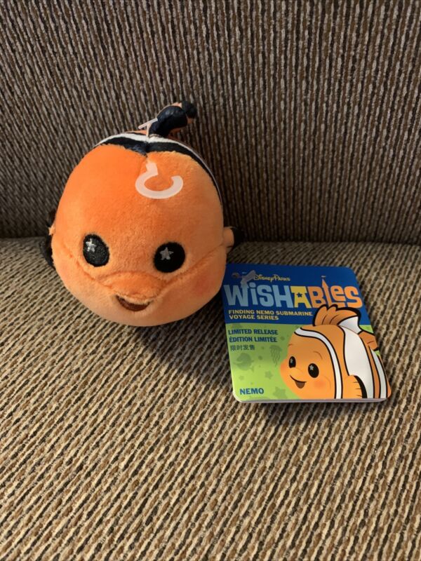 Disney Wishables Plush Finding Nemo Plush New W/ Tags HTF