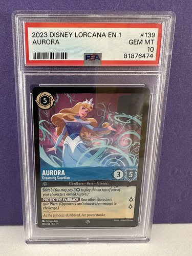 LORCANA オーロラ Lorcana Aurora Princess PSA 10 Enchanted The First Chapter